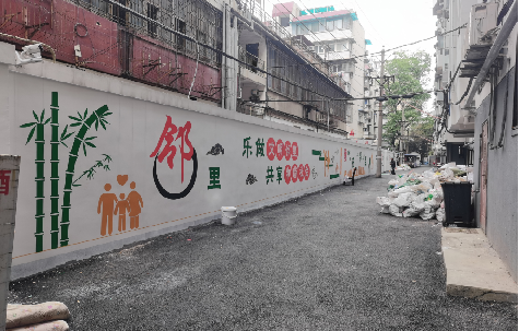  西乡在地面做彩绘如何能更持久？